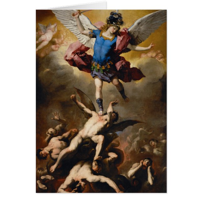 Saint Michel l'Archange Prière Saint Policiers (Devant)