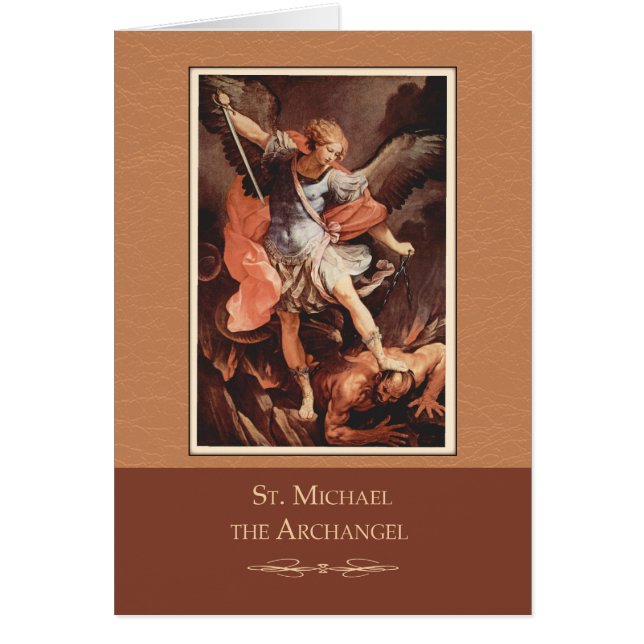 Saint Michel l'Archange Priez pour nous (Devant)