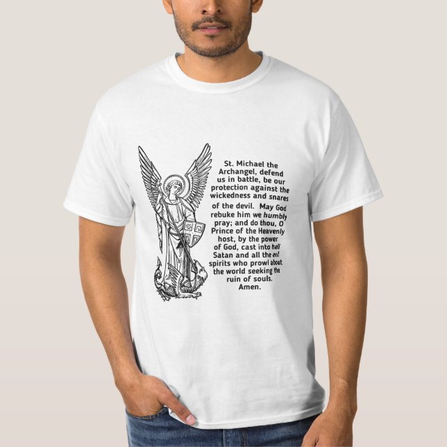 Saint Michel l'Archange T-shirt (Devant)