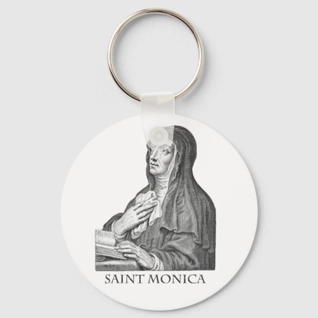 Saint Monica  Keychain (Front)