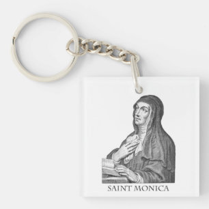 Saint Monica  Keychain