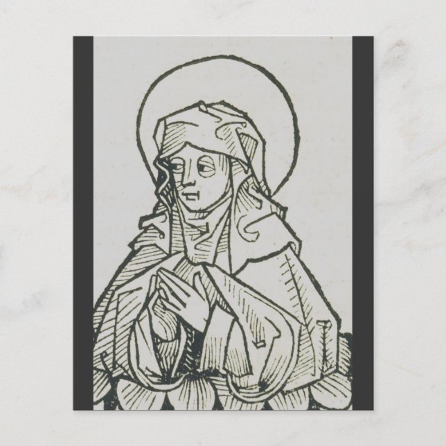 Saint Monica mother of Augustine of Hippo (Front)