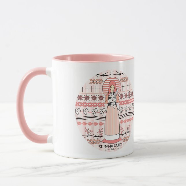 Saint Mug : St. Maria Goretti (Gauche)