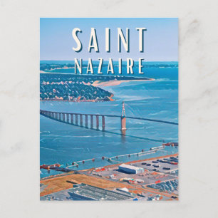 Saint Nazaire Photo Vintage Postcard