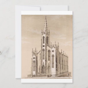 Saint Nicholas Church in  New York City Save The Date