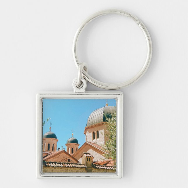 Saint Nicholas' Church - Kotor - Montenegro Keychain (Front)