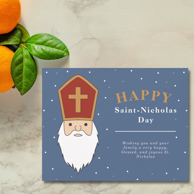 Saint Nicholas Day Greeting Card (Saint Nicholas Day Greeting Card)