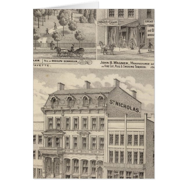 Saint Nicholas Hotel, La Fayette (Front)