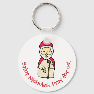 Saint Nicholas Keychain