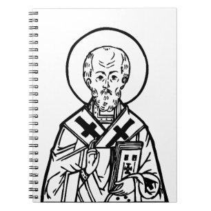 Saint Nicholas of Myra Notebook