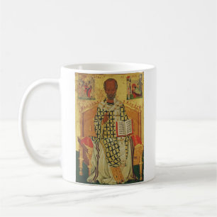 Saint Nicholas of Myra Orthodox Icon Coffee Mug