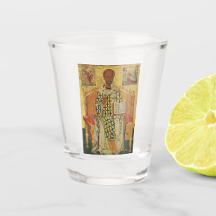Saint Nicholas of Myra Orthodox Icon Shot Glass
