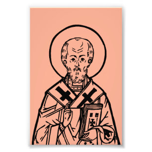 Saint Nicholas of Myra Photo Print