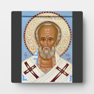 Saint Nicholas of Myra Plaque