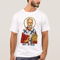 Saint Nicholas orthodox serbian saints icon