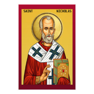 Saint Nicholas  Photo Print
