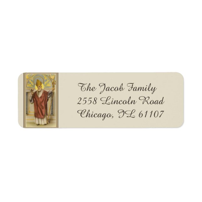 Saint Nicolas de Myra Bishop (Devant)