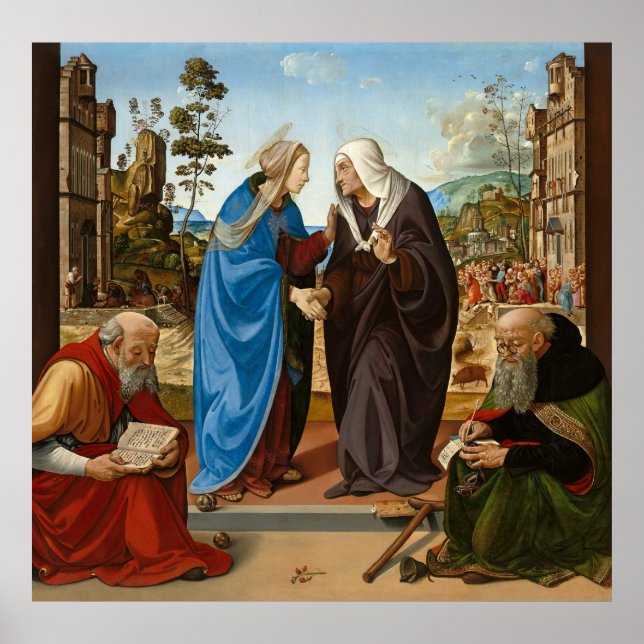 Saint-Nicolas - Poster d'art raffiné Piero di Cosi (Devant)