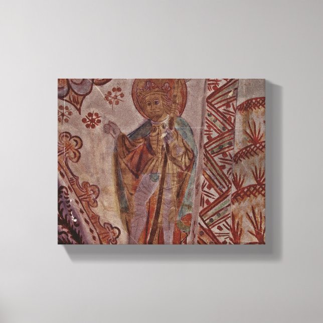 Saint Olaf of Norway Canvas Print (Front)