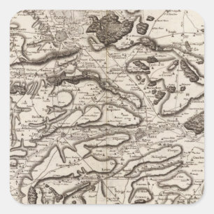 Saint Omer Square Sticker