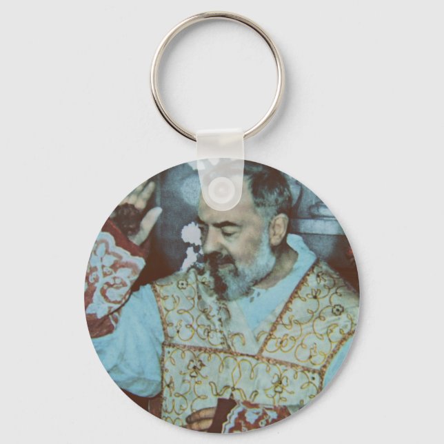 Saint Padre Pio Keychain (Front)