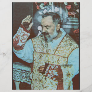 Saint Padre Pio Witness of Suffering and Mercy Flyer