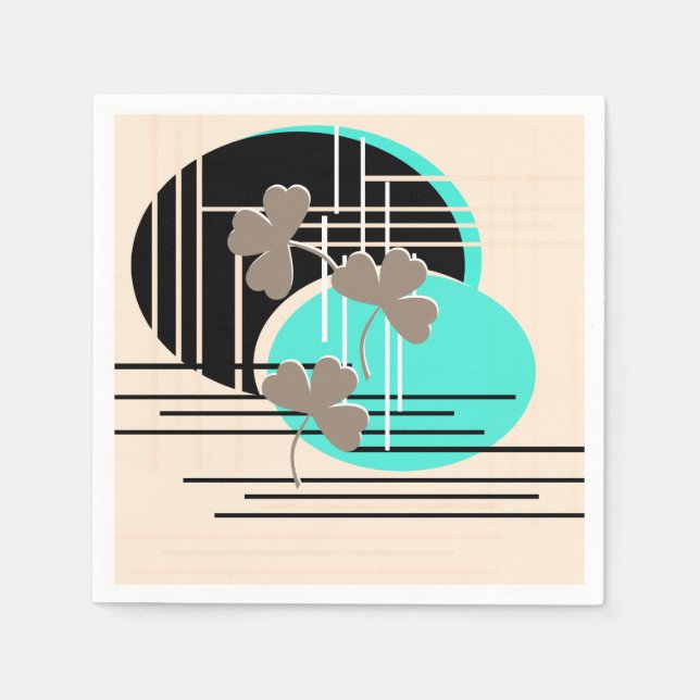 Saint Patrick, abstraction Napkin (Front)