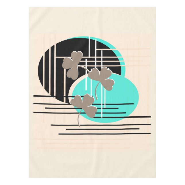 Saint Patrick, abstraction Tablecloth (Front)