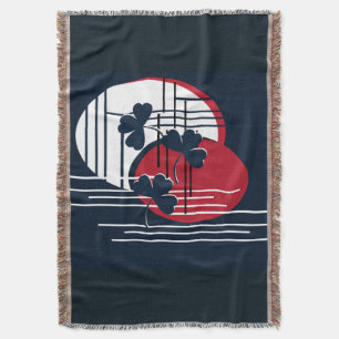 Saint Patrick, abstraction Throw Blanket