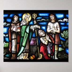 Saint Patrick and His Followers Poster