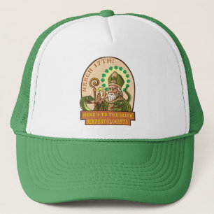 Saint Patrick and the Snakes Trucker Hat