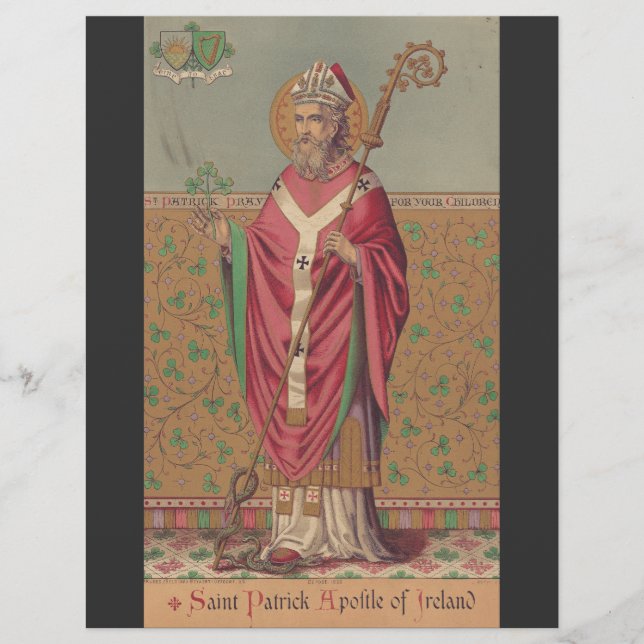 Saint Patrick Apostle of Ireland Flyer (Front)