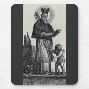 Saint Patrick Bishop and Confessor Mouse Pad