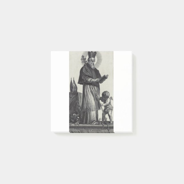 Saint Patrick Bishop and Confessor Post-it Notes (Front)