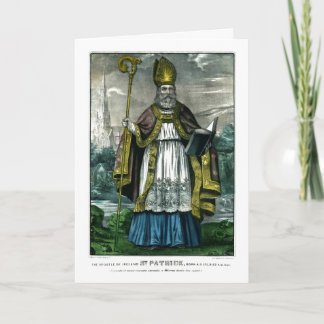 Saint Patrick Card