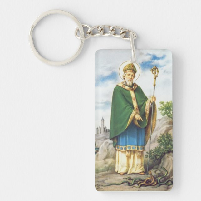 Saint Patrick Keychain (Front)