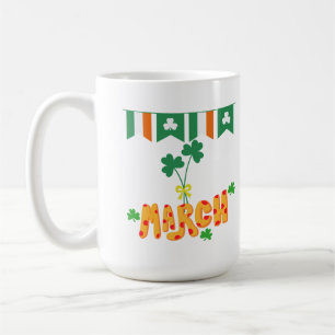 Saint Patrick March Coffee Mug