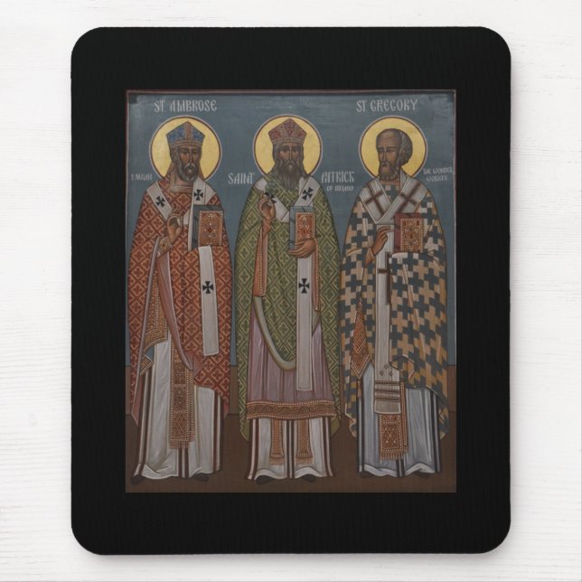Saint Patrick Mouse Pad (Front)