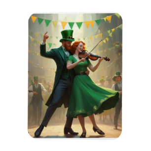 Saint Patrick´s Dance Magnet
