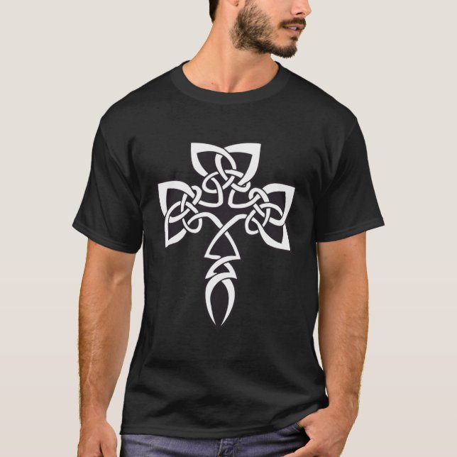 Saint Patrick s Day  Traditional Irish Celtic Knot T-Shirt (Front)