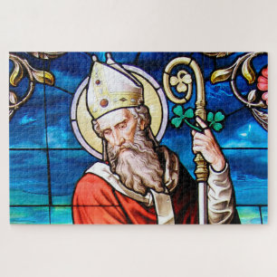 Saint Patrick, Shamrock Jigsaw Puzzle