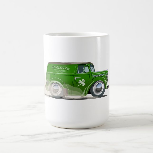  Saint Patrick vintage Cartoon Van Coffee Mug (Center)