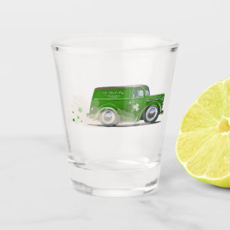  Saint Patrick vintage Cartoon Van Shot Glass