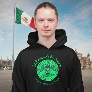 Saint Patrick's Battalion San Patricios Catholic Hoodie