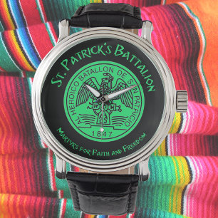 Saint Patrick's Battalion San Patricios Catholic Watch