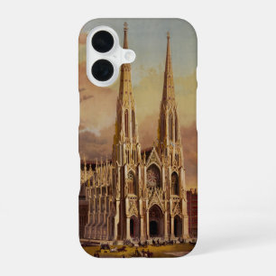 Saint Patrick's Cathedral in Midtown Manhattan iPhone 16 Case
