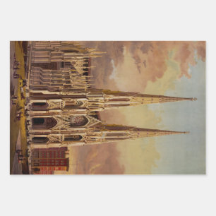 Saint Patrick's Cathedral in Midtown Manhattan Wrapping Paper Sheet