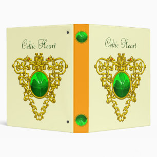 SAINT PATRICK'S CELTIC HEART,SHAMROCK BINDER