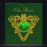 SAINT PATRICK'S CELTIC HEART,SHAMROCK BINDER<br><div class="desc">Elegant, classy and unique design with shiny green gem stone .Easy to customize with your initials and own text for St. Paddy's Day Party ( St Patty ) events, weddings , portfolio , travel, business or just about any thing you wish! Very accurated nurbs modelling and rendering by Bulgan Lumini...</div>