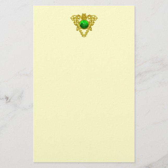 SAINT PATRICK'S CELTIC HEART,SHAMROCK STATIONERY (Front)